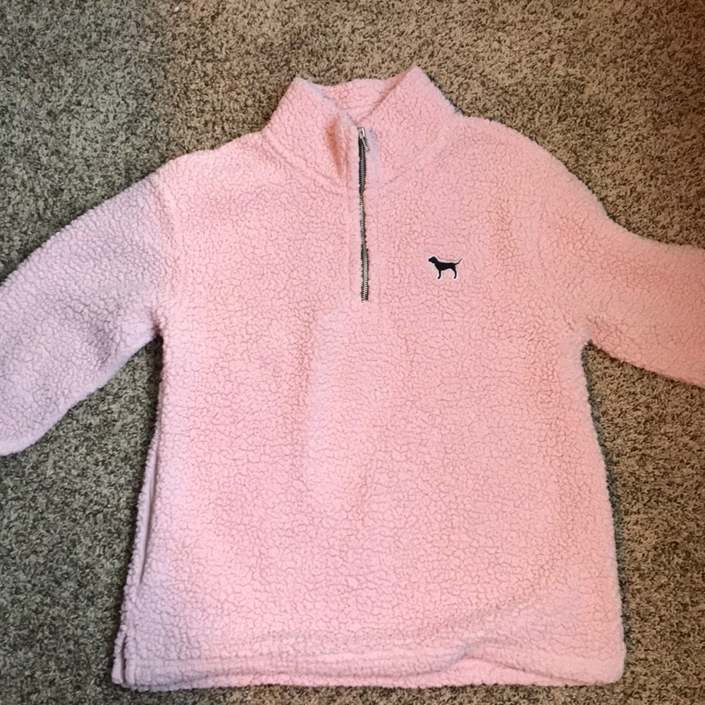 PINK Fuzzy Sweatshirt